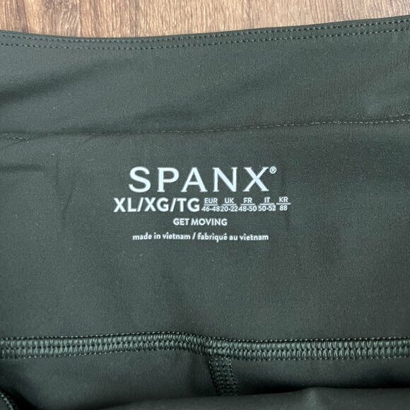 NEW Spanx Get Moving Pleated Skort, Dark Palm Green - Picture 12 of 14